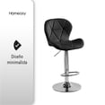 thumbnail image 4 of Bancos para barra HOMEASY con respaldo alto COLOR negro, 4 of 6