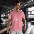 thumbnail image 3 of Wukai Happy Mother's Day Print Men's Short-Sleeved Mesh T-Shirt,Quick-Dry Short Sleeve Workout T-Shirt-X-Small, 3 of 8