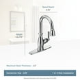 thumbnail image 3 of Moen Brantford 5985 Single Handle Pulldown Bar/Prep Faucet, 3 of 7