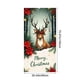thumbnail image 3 of Uuiauoio Festive Christmas Door Cover with Design,Polyester Door Curtain for Holiday Home Decor, Seasonal Wall and Entryway Decoration for Parties and Family Gatherings,Festival Party Decoration, 3 of 6