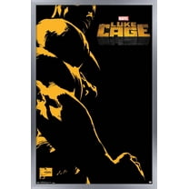 Marvel Comics TV - Luke Cage - One Sheet Wall Poster, 14.725" x 22.375", Framed