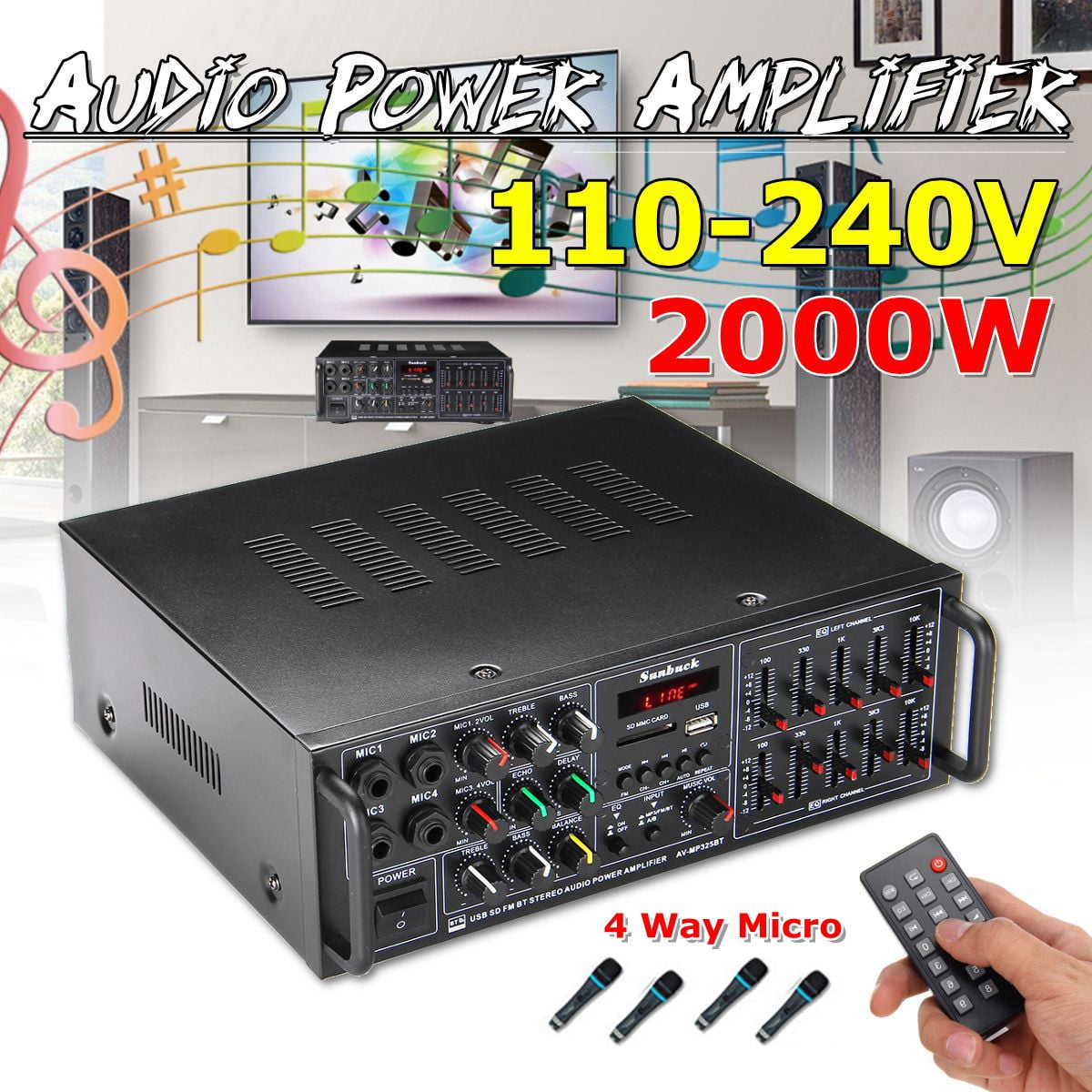 home theater 7.1 amplifier