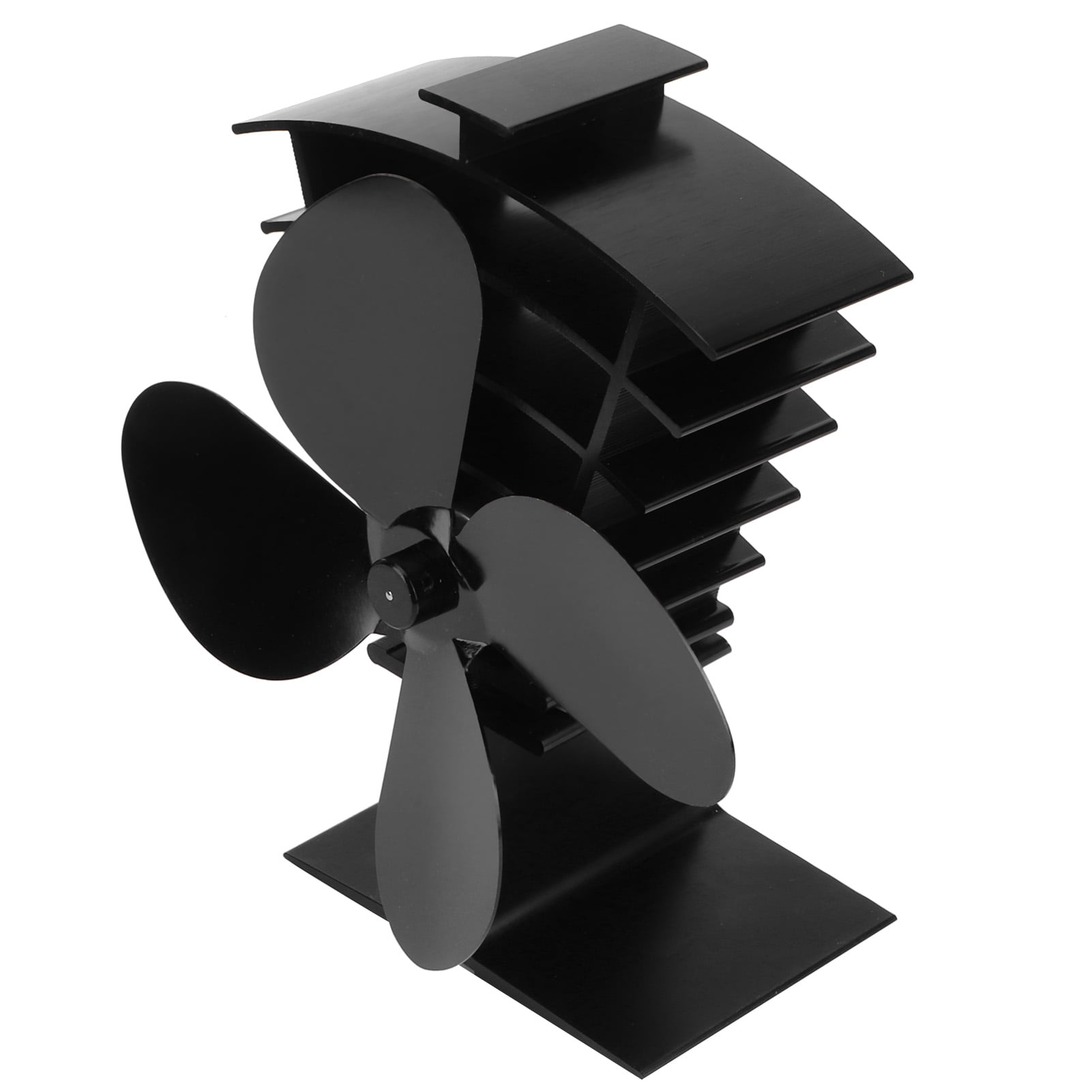 Stove Fan, Fireplace Accessory Durable Heat Distribution Fireplace Heat