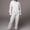 White, variant on Brondbend Sweatsuits for Women Set 2 Piece Womans Hoodie Long Sleeved Pocket Drawstring Pullover Solid Stretchy Waist Jogger Outfits Fashion Loose Tracksuits Mountaineering Fall Winter Sets Beige