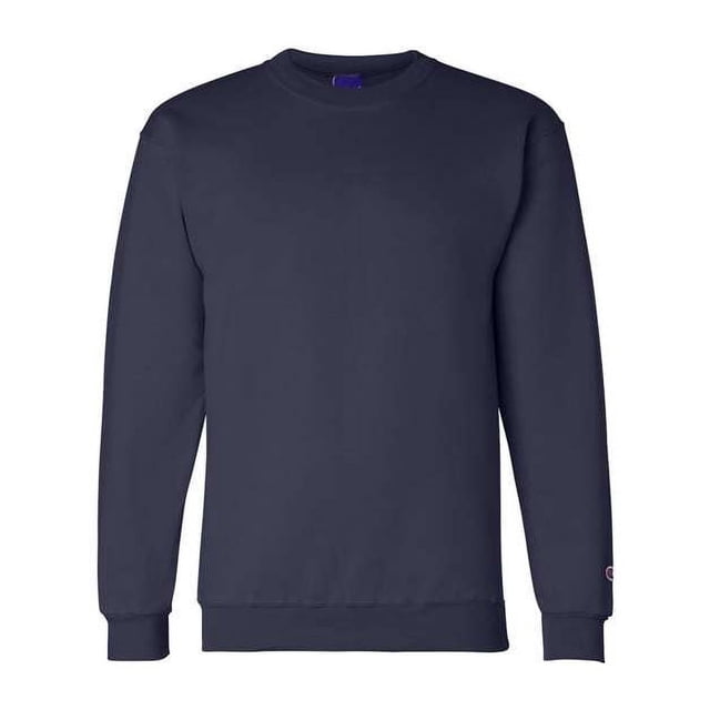 Champion Double Dry Action Fleece Crew XL para hombre, azul marino Campeón S600