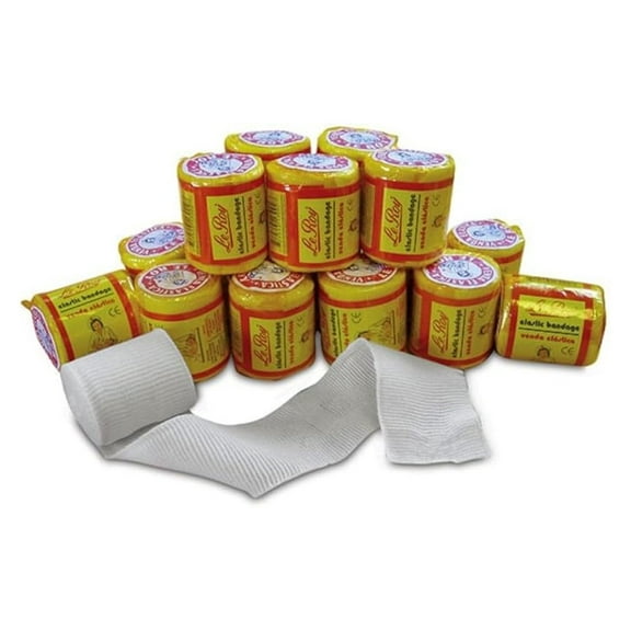 Le Roy Mexican Gauze Boxing Hand Wraps Elastic Bandages Revgear Sports Non-, 2" x 5.5 yd - 16 pack