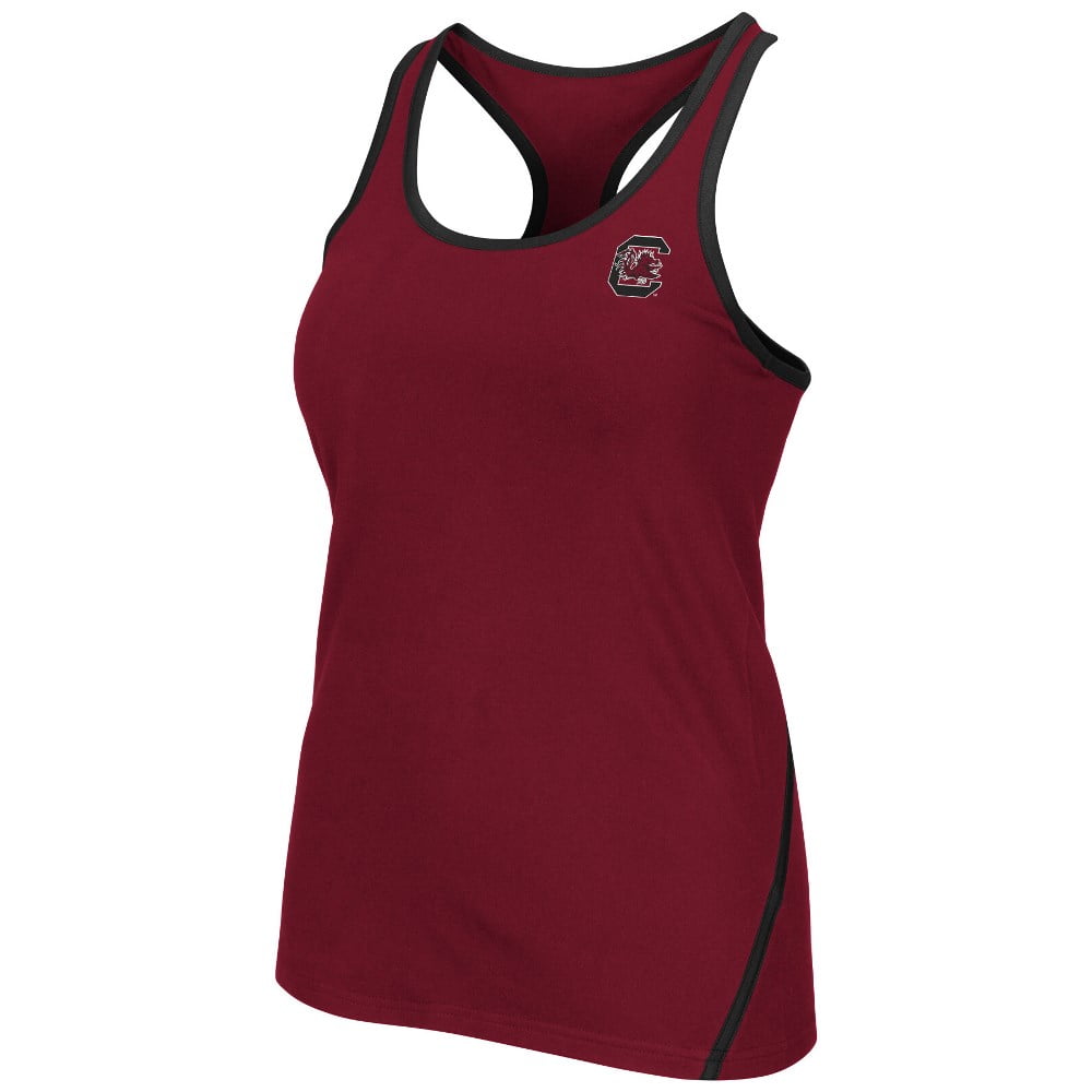 South Carolina Gamecocks Women's NCAA "Rapid" Performance Racer Back Tank Top by Colosseum
