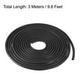 thumbnail image 3 of 3 metros de largo negro Epdm Sello de goma de espuma Tira de tiempo Dia 3mm 4mm 5 mm 6mm 7mm 8mm 9mm 10mm 12mm 13mm 14mm 16mm 18mm, 3 of 4