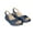 Blue, variant on Jsaierl Platform Sandals for Women Dressy Summer Open Toe Sandals Comfy Wide Width Sandals Walking Breathable Sandal Size 6