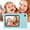 Blue, variant on SNGMN Digital Camera with 48MP HD, 2.4" IPS Screen, Front Rear Lens, Self Timer, Anti-Shake, Flash, Games