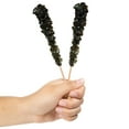 thumbnail image 3 of Black Rock Candy on a Stick - Pack of 24 (Black Cherry Flavored) - "How to Build a Candy Buffet Table" Guide included Free!, 3 of 5