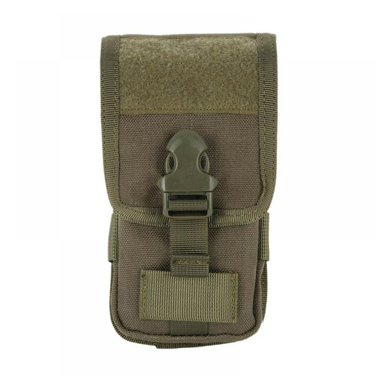 Tactical Phone Holster Pen Holder Molle EDC Belt Organizer Vest Attachment  Pocket Tool Kit Gadget Waist Utility Pouch Dog Treat Bag 