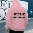 thumbnail image 5 of Christian Hoodies for Men 2025 Jesus The Way The Truth The Life Hoodie Hooded Sweatshirt with Pockets Pullover Hoodie, 5 of 7