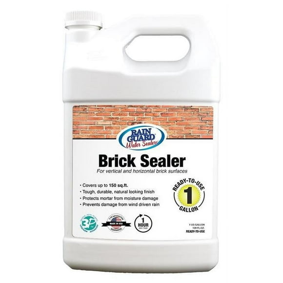 Rain Guard Water Sealers - Wood Sealer - Penetrating Water Repellent Protection For All Porous Wood Surfaces - Water-Based Silane/Siloxane Sealant - Clear Natural Finish - Ready To Use - 16oz Spray