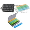 thumbnail image 4 of Xingzhi Safe Weekly Pill Box For In Medication Management Convenient Pill Box Organizer gray, 4 of 6