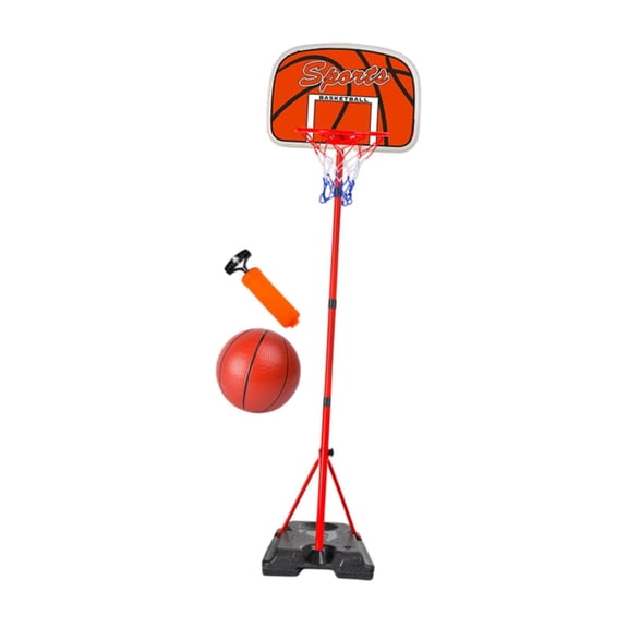 yotijay Kids Basketball Hoop Basketball Portable Galaxy with Adjustable Balls 210cm