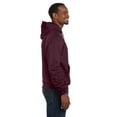 thumbnail image 2 of Men's Double Dry Action Fleece Pullover Hood, Maroon - 2XL, 2 of 2