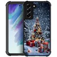 thumbnail image 1 of Daizag Funda Para Samsung Galaxy S22 Plus Cuatro Esquinas Parachoques Antideslizante Absorción De Golpes Funda Protectora Para Niñas Niños-Árbol De Navidad Y Regalos, 1 of 5