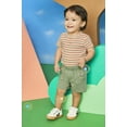 thumbnail image 3 of Garanimals Baby Boy French Terry Reverse Pocket Shorts, Sizes 0M-24M, 3 of 4
