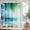 Color 10, variant on Amarainy Summer Seaside Shower Curtain Tropical Paradise Beach Blue Sky Palm Tree Decor Home Bathroom Bathtub Curtains Durable Washable Fabric 72x72 inch