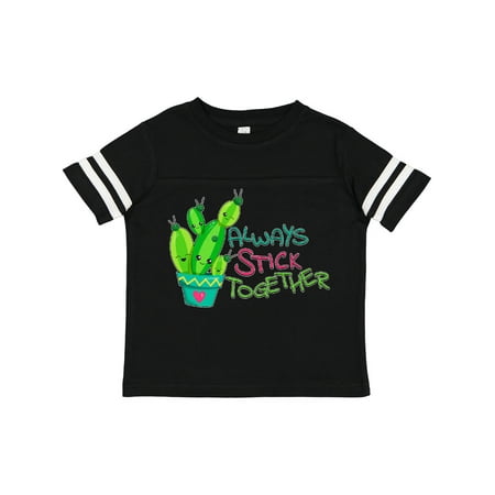 

Inktastic Always Stick Together- Cute Cactus Gift Toddler Boy or Toddler Girl T-Shirt