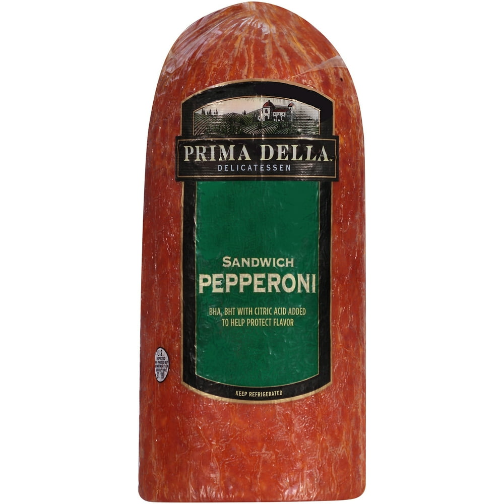 Prima Della Delicatessen Sandwich Pepperoni, Deli Sliced