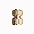 thumbnail image 1 of 2 uds conector de manguera de jardín de latón conector rápido macho hembra adaptador de acoplamiento de manguera de agua-z, 1 of 5