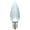 Cool White, variant on Vickerman C9 LED Yellow Faceted Replacement Bulb, bag of 25
