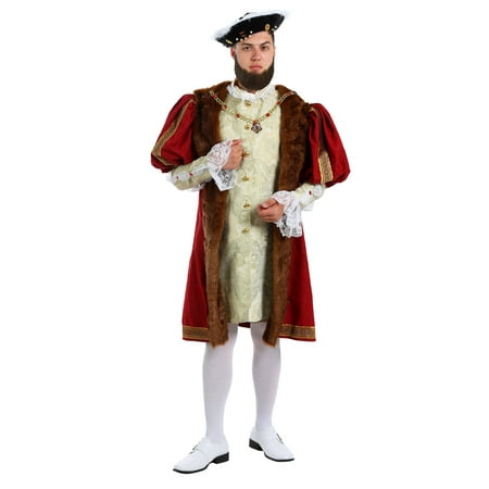King Henry Costume for Plus Size Men