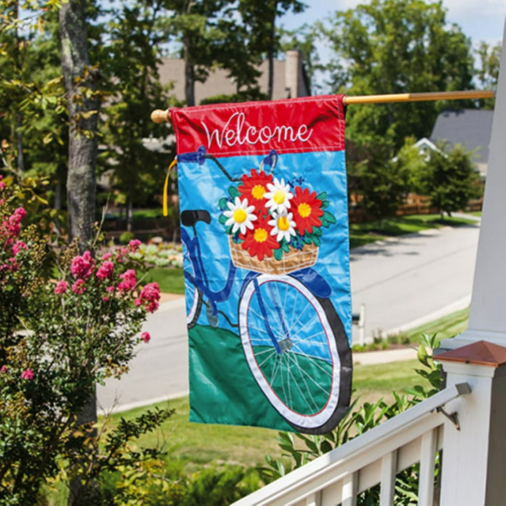 Evergreen Flag Summertime Bicycle Flag - Walmart.com - Walmart.com