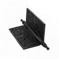 thumbnail image 5 of Renovators Supply Black Wrought Iron Butt Hinge Victorian Steeple Tip Rustproof, 5 of 7