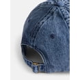 thumbnail image 3 of Scenario Women's Twill Baseball Hat, Medium Denim, 3 of 3