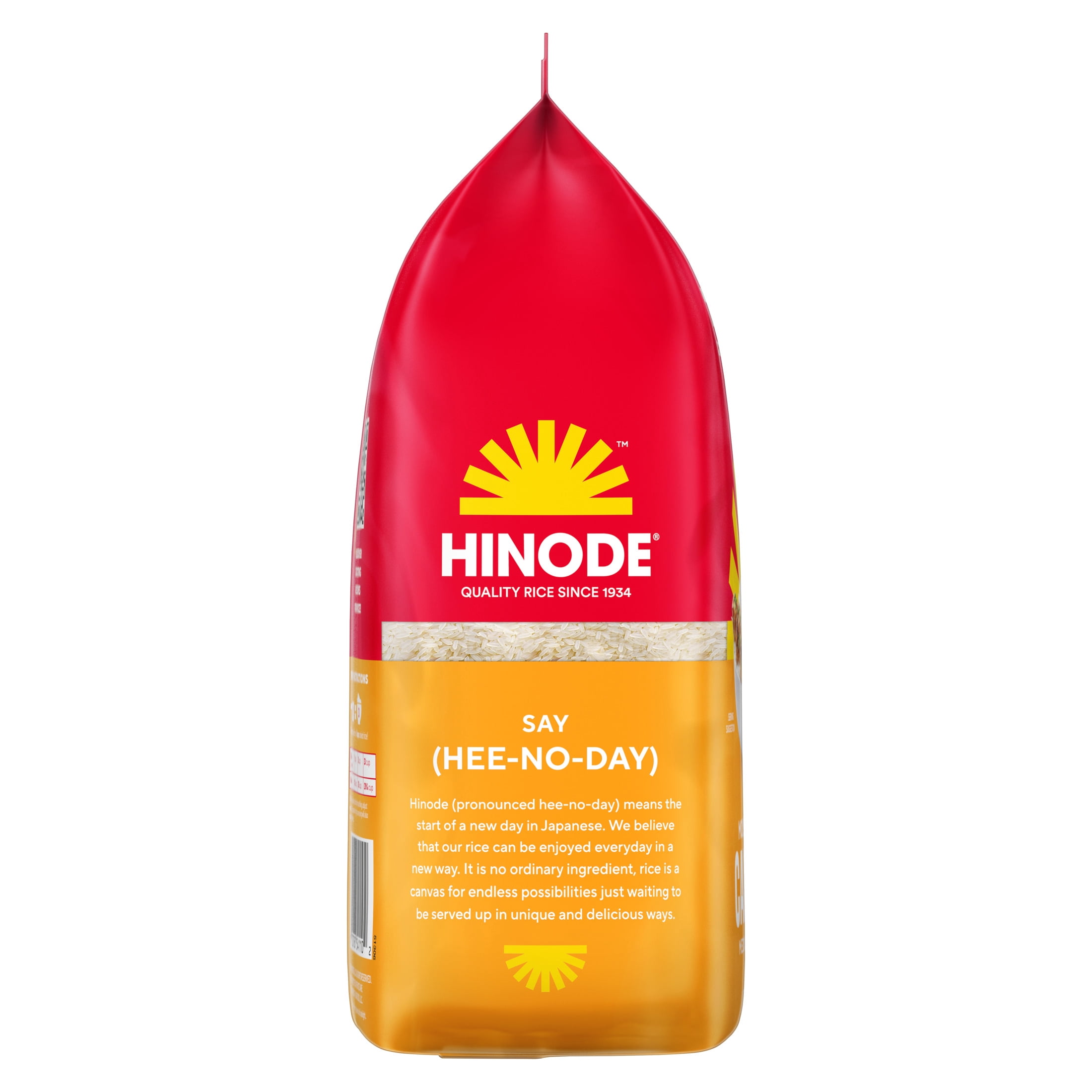 Hinode Medium Grain Calrose White Rice 5lbs