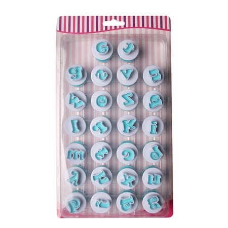Outtop Letter Cake Tool Case Digital Fondant Stamp With DIY Mould Kitchen