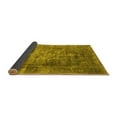 thumbnail image 2 of Ahgly Company Indoor Round Oriental Yellow Industrial Area Rugs, 5' Round, 2 of 4
