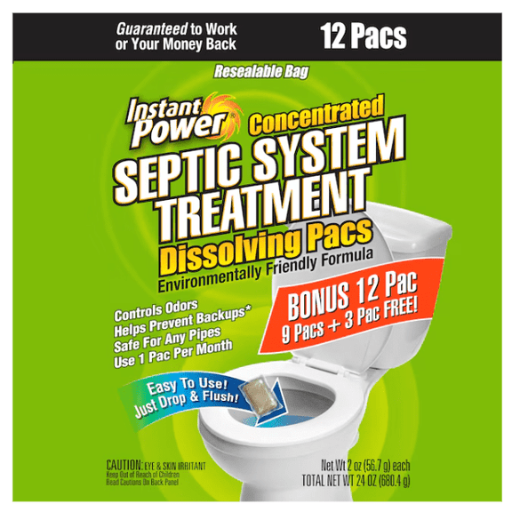 Instant Power Septic 12 -Pack 12 -Count Septic Cleaner