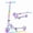 Purple, variant on BELEEV Scooter for Kids with Light-Up Wheels, 2 Wheel Folding Scooter for Children, 4 Adjustable Height, Lightweight Kick Scooter with Handy Kickstand for Children Ages 3-12, Purple