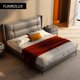 thumbnail image 5 of Modern bedroom furniture with leather soft backrest 1.5/1.8M bed My Lux Decor Round, 5 of 6