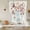 White, variant on Watercolor Flowers Balloon Curtains 63 Inch Length for Living Room/Bedroom, Rustic Spring Floral Botanical Beige Rod Pocket Privacy Door Curtains Decorative Tie Up Shade for Window 52"x63"