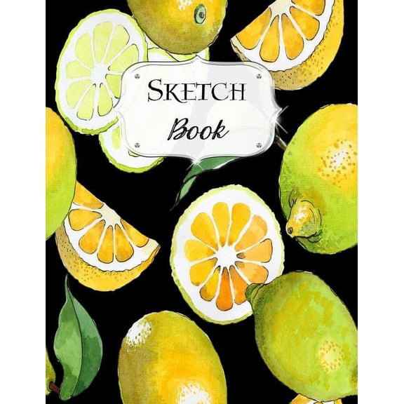 Sketch Book: Lemon Sketchbook Scetchpad for Drawing or Doodling Notebook Pad for Creative Artists #4, (Paperback)