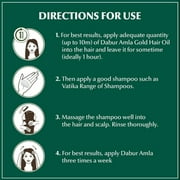 Dabur Amla Hair Oil - Nourishing Indian Oil for Men Women, for Healthy, Moisturized Hair and Scalp (200ml)