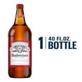 thumbnail image 3 of Budweiser American Lager Beer 40 fl oz 1 Glass Bottle 5% ABV, 3 of 9