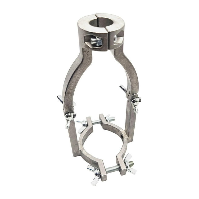 DOLITY Adaptateur de Perceuse à Trou Carré Durable pour Machines à Percer Table Argent