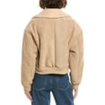 thumbnail image 2 of Blank NYC womens  Wishful Thinking Coat, xs, Tan, 2 of 3
