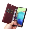 thumbnail image 3 of Funda para Samsung Galaxy A71 5G Estuche de Cuero PU Tipo Cartera con Ranuras para Tarjetas y Cierre Magnético, 3 of 5