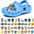 thumbnail image 1 of Coofit 50PCS Shoe Charms Creative Cartoon DIY PVC Shoe Decoration Charms Shoes Decor, 1 of 10