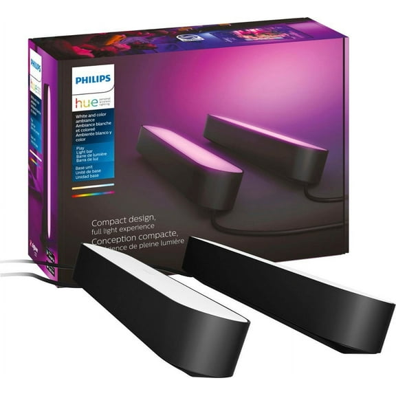 Smart LED Bar Light (2-Pack) - White and Color Ambiance