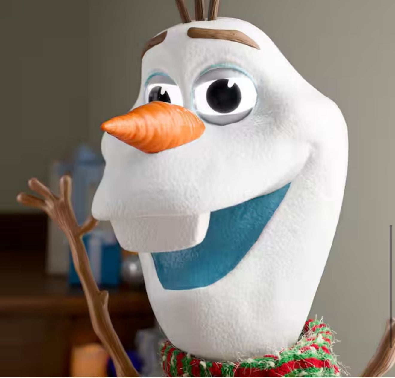 Disney 4 ft. Animated LED Holiday Olaf A7