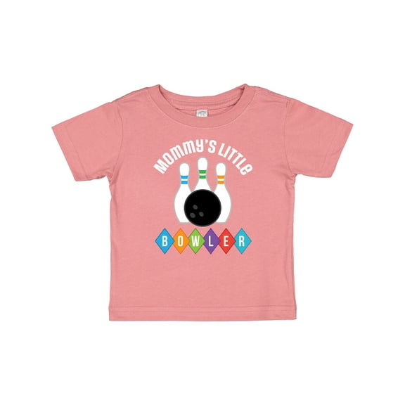 Inktastic Bowling Mommys Little Bowler Boys or Girls Baby T-Shirt
