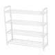 thumbnail image 3 of Injueey Estante organizador de zapatos de 4 capas, estante de almacenamiento de zapatos apilable de múltiples capas para la puerta de la sala de Almacenamiento y organización del hogar No.01 Injueey HA003466-01, 3 of 6